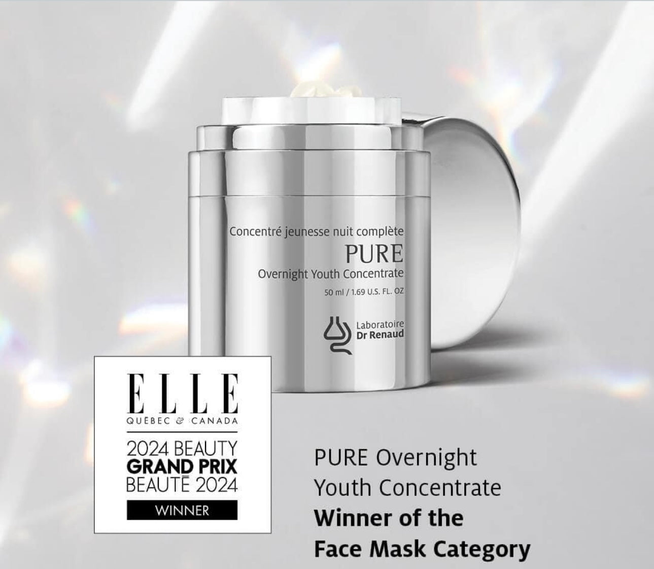 PURE Overnight Youth Concentrate 50ml -  Laboratoire Dr. Renaud